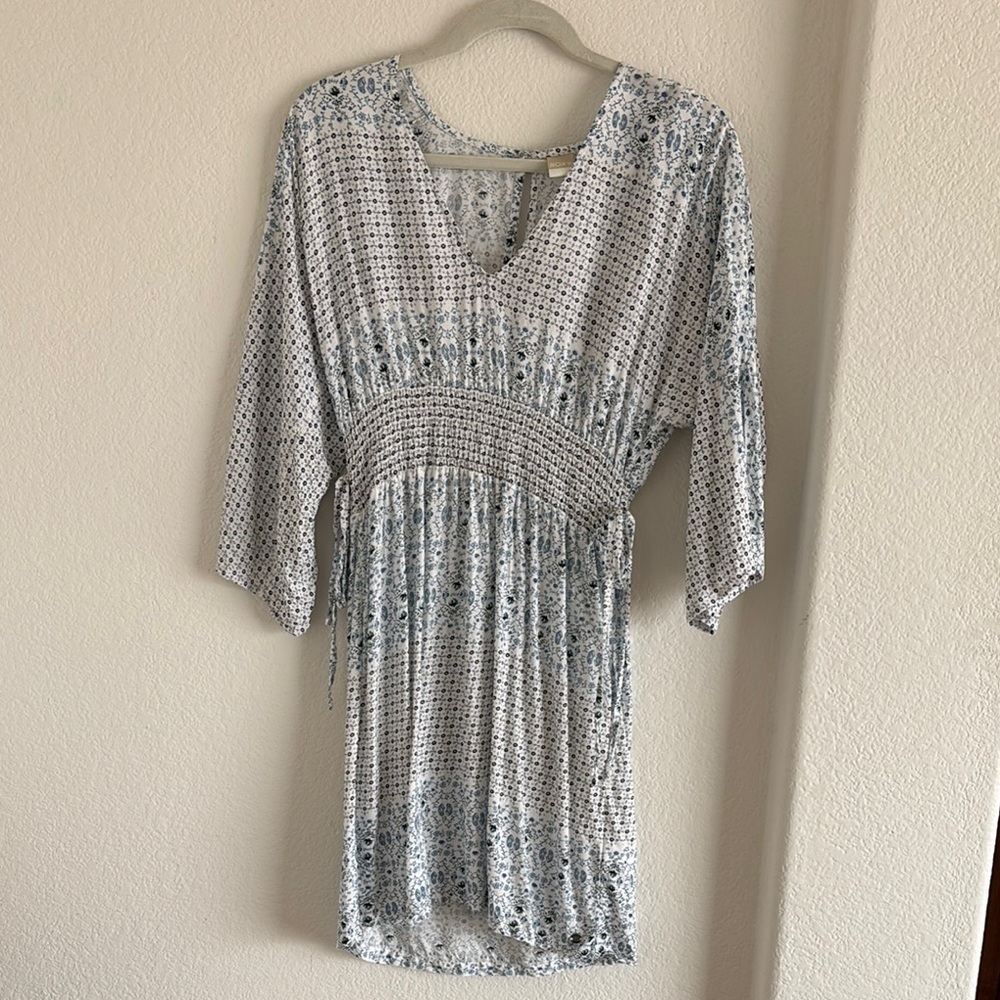 Roxy Blue Dolman Sleeve Sundress